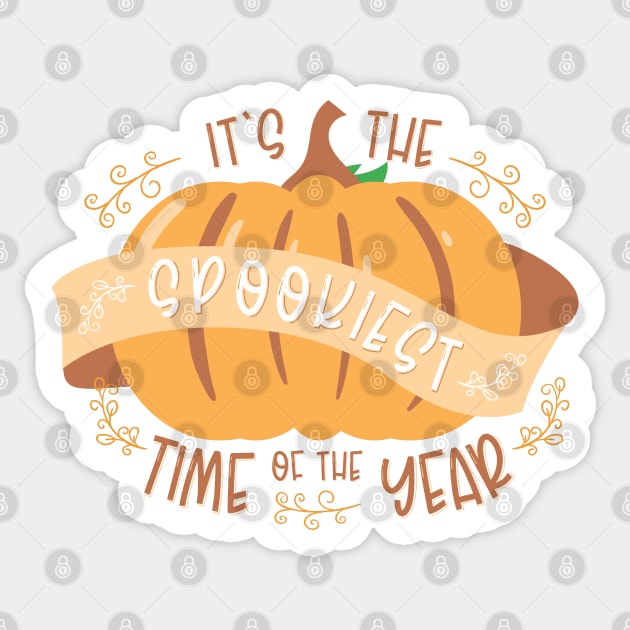 Spooky Pumpkin Sticker by RachelKrueger